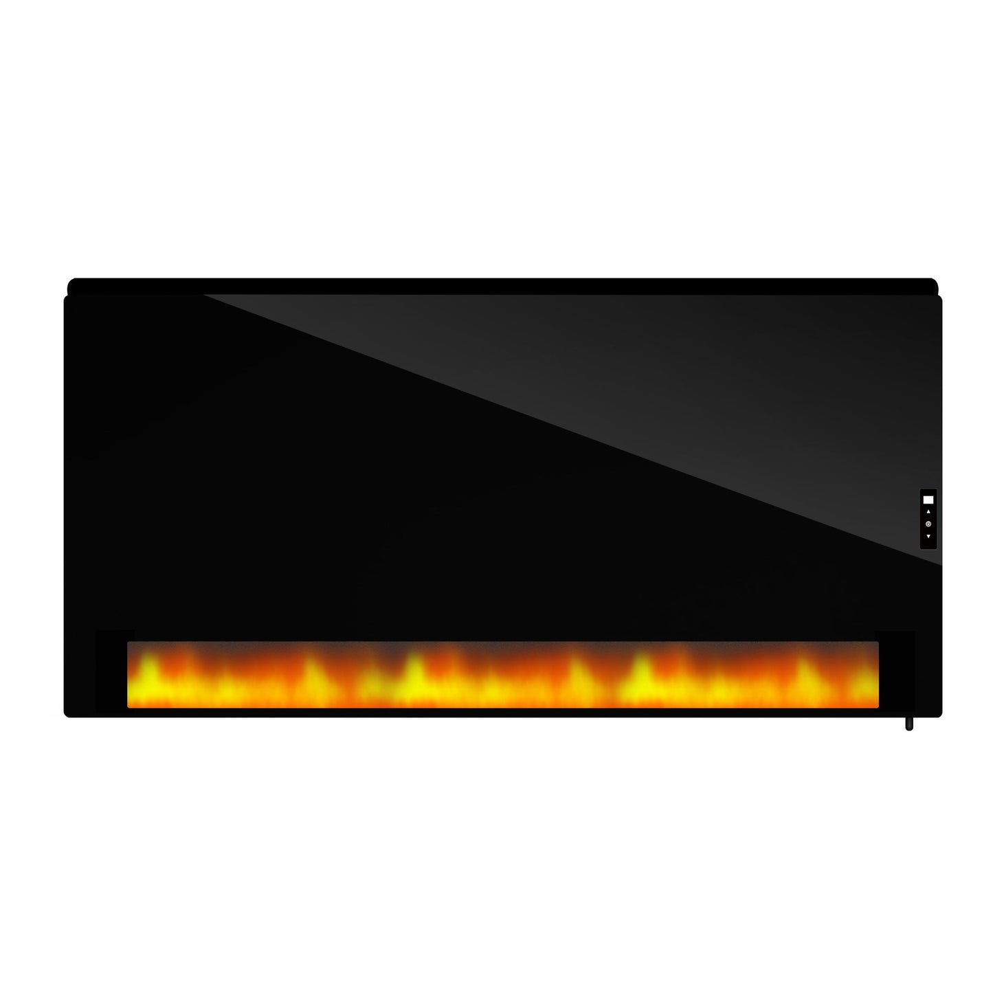 Panou Radiant Infrarosu cu Flacari Decorative - Eficienta Termica cu Element de Incalzire din Carbon Grafenic, Sticla Termorezistenta , 1311W