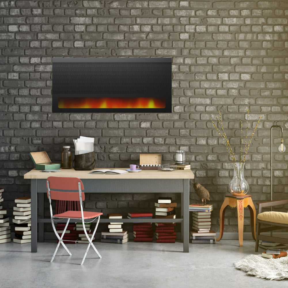 Panou Radiant Proiectie Flacara LED - Design Modern, 1700W