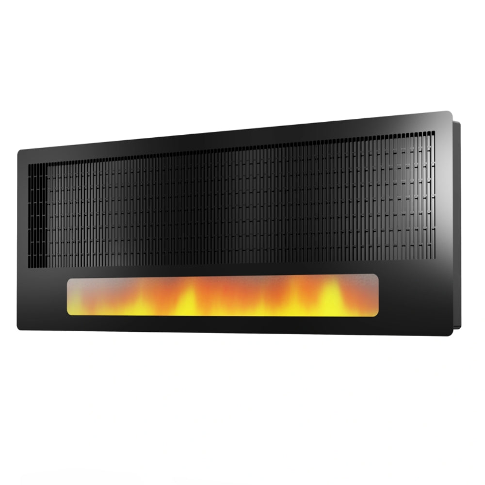 Panou Radiant Proiectie Flacara LED -  Design Modern, 2100W
